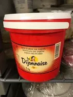 Mängden socker i Moutarde de Dijon