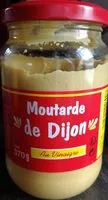 Mängden socker i Moutarde de Dijon