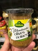 Mängden socker i Moutarde olives noires