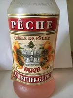 Mängden socker i Crème de Pêche