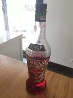Mängden socker i Sirop De Grenadine Vedrenne - 70CL