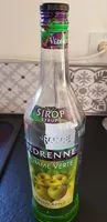 Mängden socker i Sirop de Pomme Verte