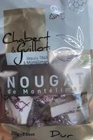 Mängden socker i Nougat de Montélimar