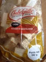 Mängden socker i Nougat de Montelimar tendre