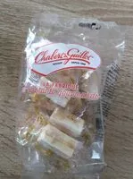 Mängden socker i Nougat de Montélimar