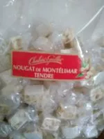Mängden socker i Nougat de Montélimar tendre