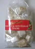 Mängden socker i Nougat de montelimar
