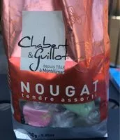 Mängden socker i Nougat tendre assorti