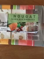 Mängden socker i Nougat