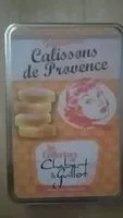 Mängden socker i Calissons de Provence