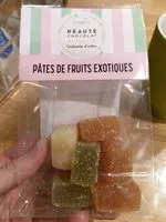 Mängden socker i Pates de fruits