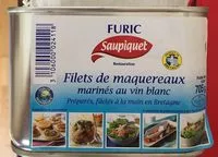 Mängden socker i Filets de Maquereaux marinés au vin blanc