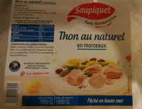 Mängden socker i thon au naturel en morceaux