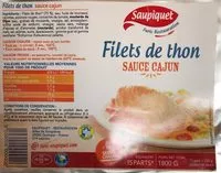 Mängden socker i Filets de thon sauce cajun