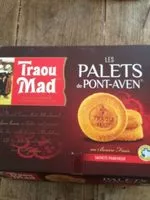 Mängden socker i Traou mad palets de Pont-Aven