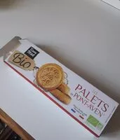 Mängden socker i Les palettes de pont aven bio