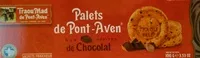 Mängden socker i Palets de Pont-Aven au chocolat