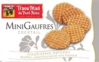 Mängden socker i Mini Gaufres - Gaufrettes épicées pour l'apéritif