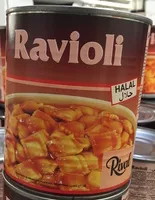 Mängden socker i Ravioli halal