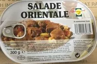 Mängden socker i Salade Orientale