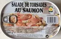 Mängden socker i Salade de torsades au saumon
