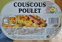 Mängden socker i Couscous Poulet