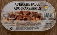 Mängden socker i Autruche Sauce aux Cranberries