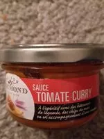 Mängden socker i Sauce tomate curry