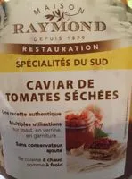 Mängden socker i Caviar de tomates séchées