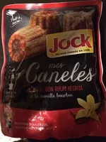 Mängden socker i Jock pâte à canelés doypack