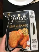 Mängden socker i Gâteau aux amandes