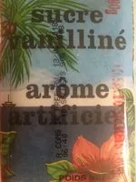 Mängden socker i Sucre Vanillé