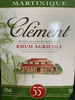 Mängden socker i Rhum blanc agricole
