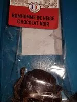 Mängden socker i Bonhomme de neige chocolat noir