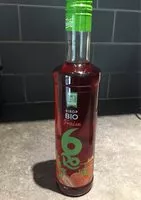 Mängden socker i Sirop de fraise bio