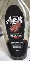 Mängden socker i Ultra concentré réglisse anis
