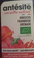 Mängden socker i Antésite Hibiscus Framboise Grenade