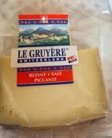 Mängden socker i Le gruyere AOP salé