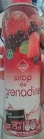 Mängden socker i Sirop de grenadine