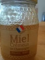 Mängden socker i Miel crémeux de Champagne
