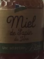 Mängden socker i Miel de sapin du jura