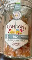 Mängden socker i Bonbons miel