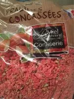 Mängden socker i Pralines concassées