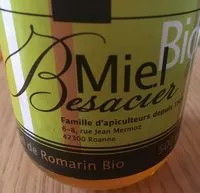 Mängden socker i Miel de Romarin Bio