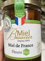 Mängden socker i Miel de France, Fleurs bio