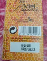 Mängden socker i Miel besacier