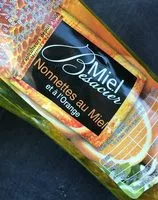 Mängden socker i Nonettes au miel et à l'orange