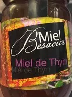 Mängden socker i Miel de Thym 360g