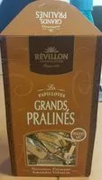 Mängden socker i Grand pralinés
