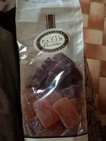 Mängden socker i Pâte de fruit